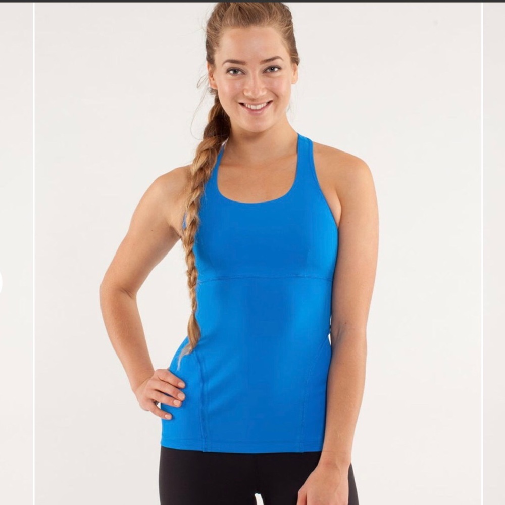lululemon athletica t-back tank top